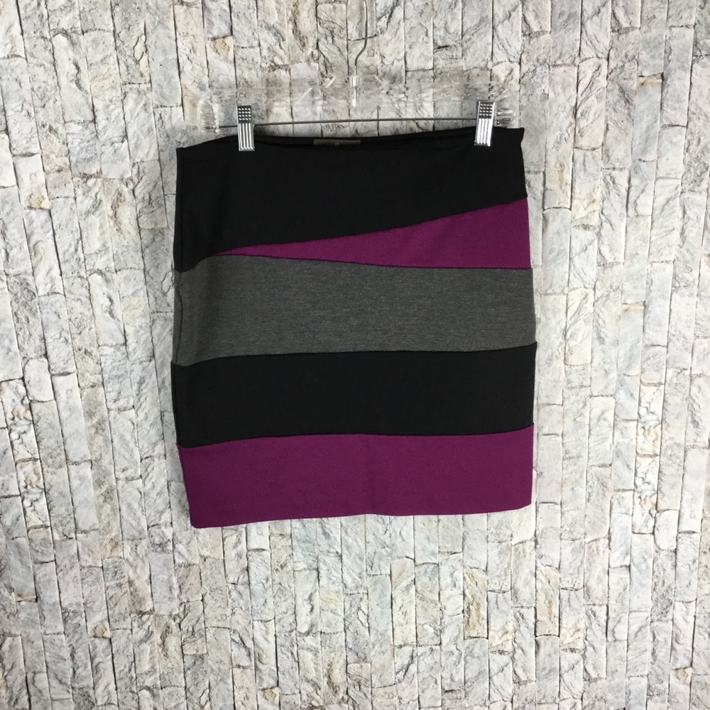 Fenn Wright Manson skirt bl/gray/wine, 6 🌺3/20🌺‎